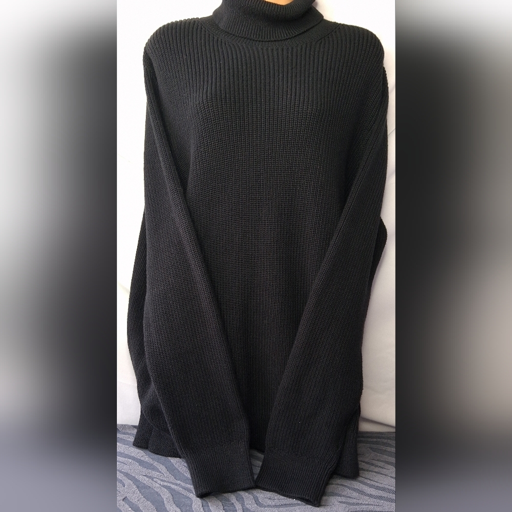 H&M Black Turtleneck Sweater Xl